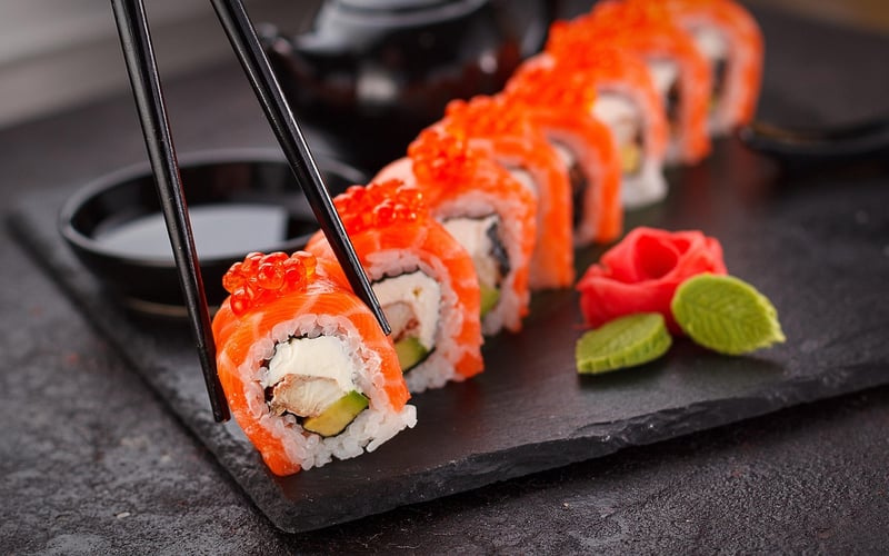 Sushi in Tokyo